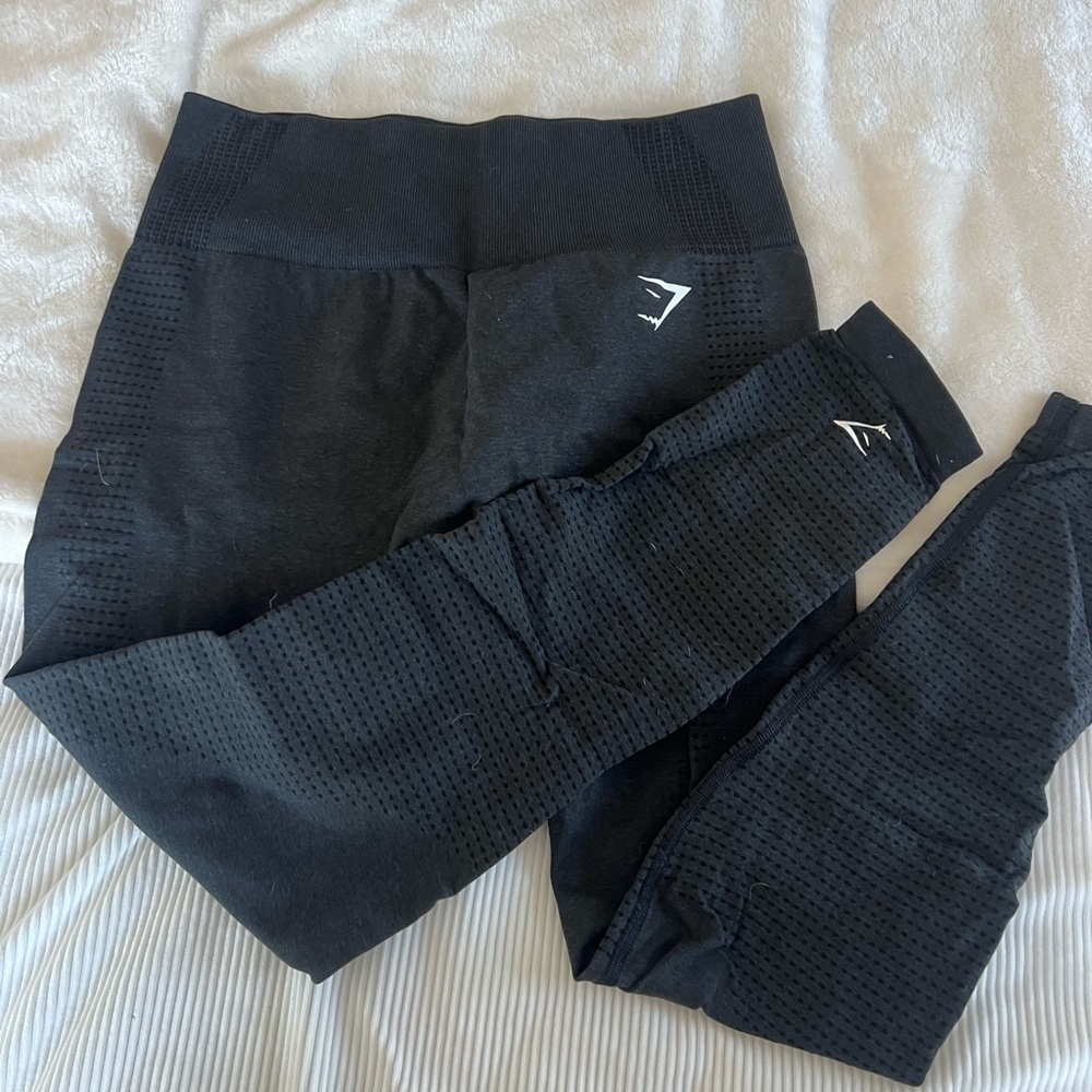 Gymshark Black High-Waist Leggings